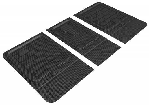 Tesla Model 3 - 3D MAXpider All-Weather Custom Fit Floor Mats