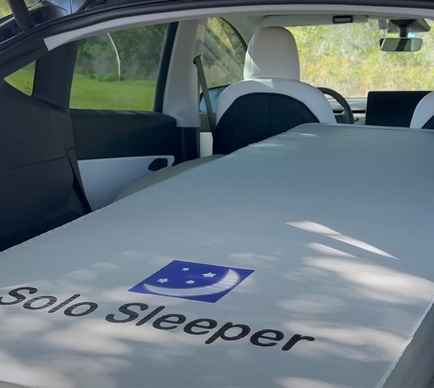 Solo Sleeper 5-Inch Mattress for Tesla Model Y + Rechargeable Cordless Pump