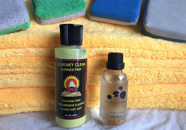 9H Ceramic Coating DIY Detailing Kits - High Gloss & 3+ Years Durability