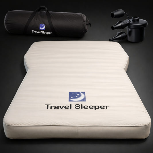 Travel Sleeper Self-Inflating 5 inch Mattress With Air Pump + Storage Bag
